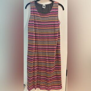 Missoni Sparkly Multicolor Women's Tank Dress Size 12